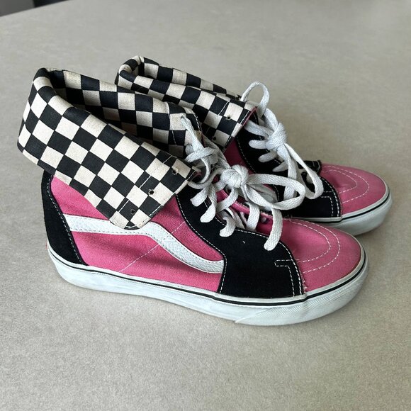 RARE Y2K Vans Off the Wall Extra High Tops ASO Alex Russo - Picture 6 of 12